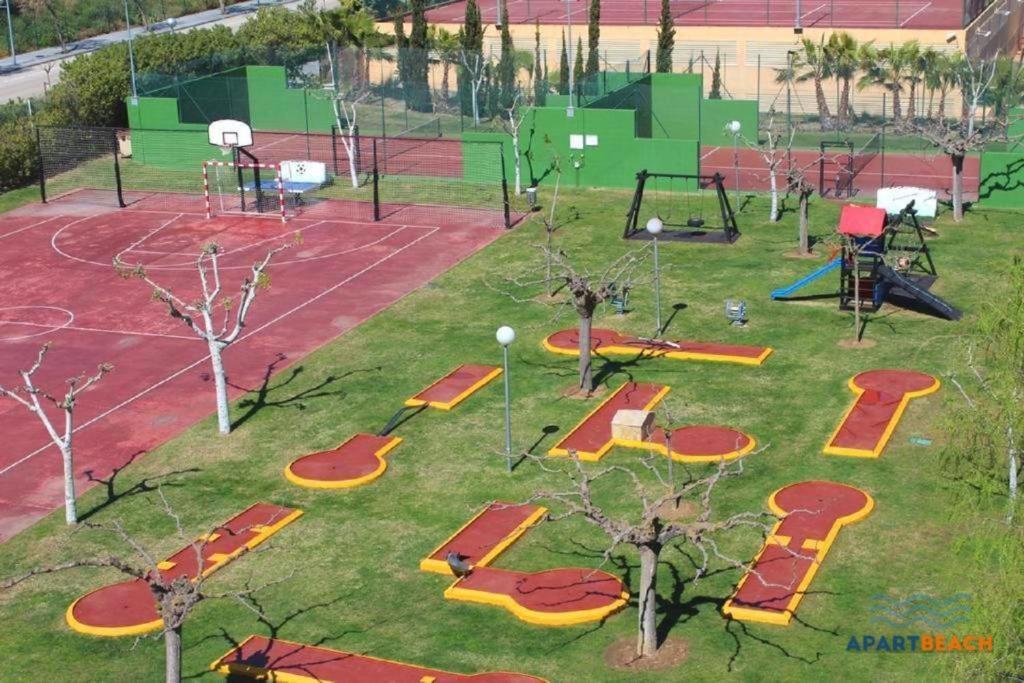 Apartbeach Los Juncos 2 Residencial Y Junto Playa ラ・ピネーダ エクステリア 写真